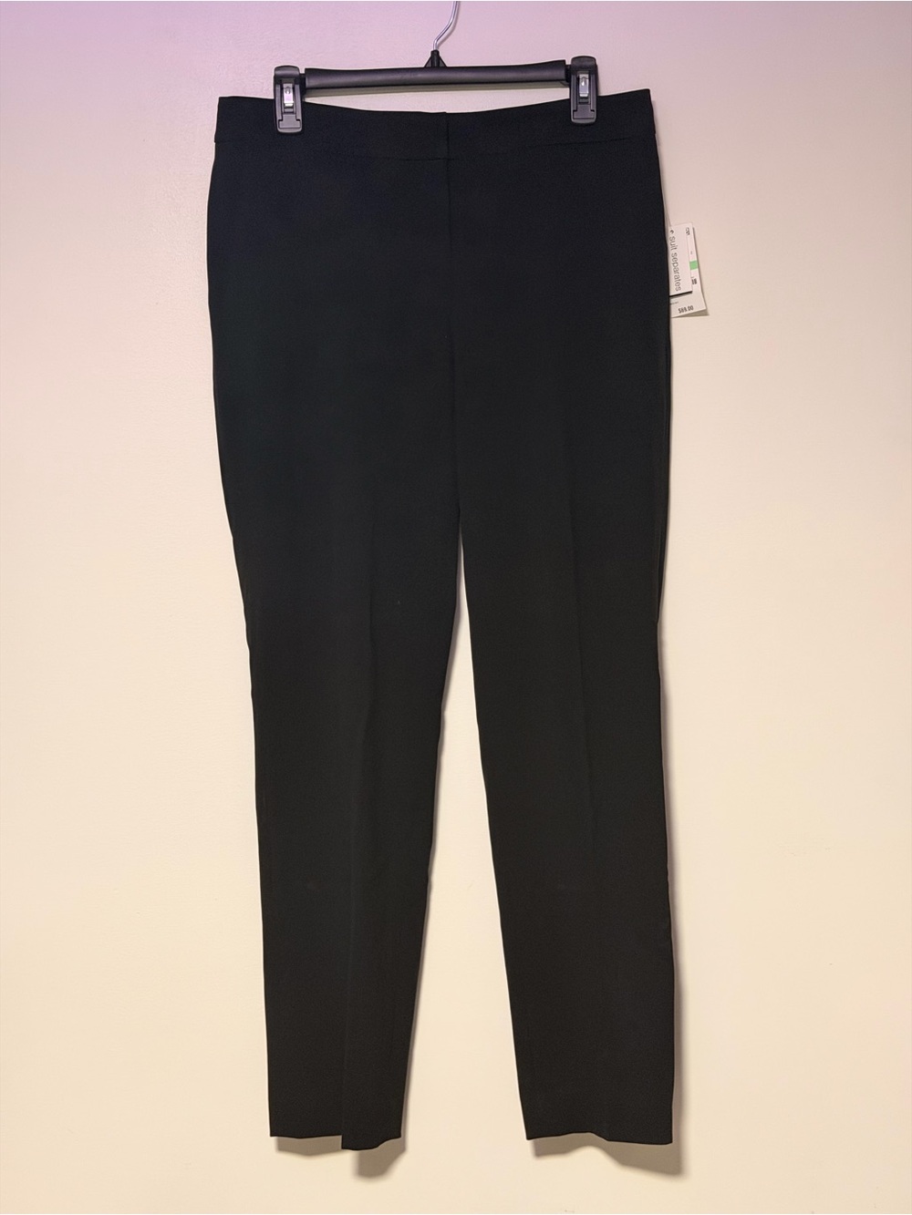 Bar III Black Slim Ankle Pants